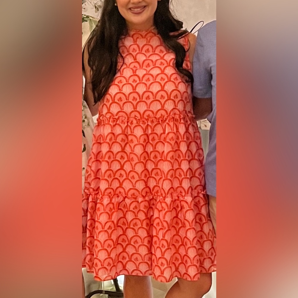J. Marie ruffle tier dress, size medium, like new condition